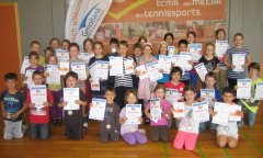 Sieger des GenoBank-Schulturniers in der Wilhelm-Schussen-Schule Kehlen