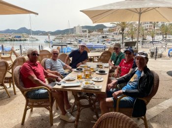 Von links: P.Gaissmaier, H.Leinberger, H.Breit, M.Locher R.Schmid, F.Buser.Es fehlt Jörg Wagner